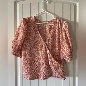 Abercrombie cross spring blouse